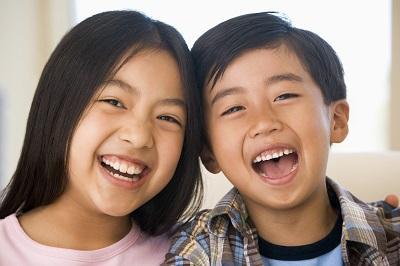 a young boy and girl smiling in mount waverley