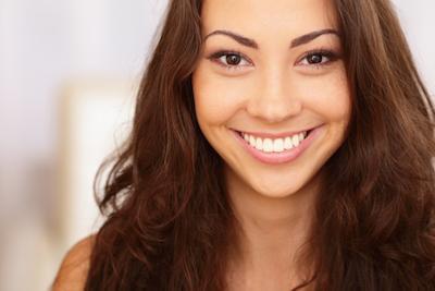 Woman smiling 