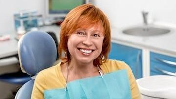 Woman at the dentist in Mount Waverley