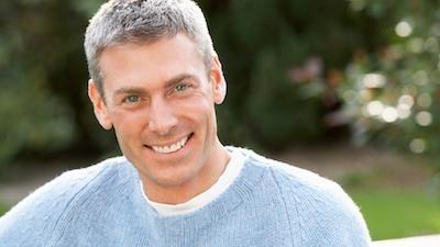 Man smiling outdoors | Dentist in mount waverley
