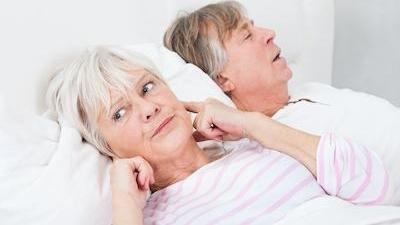 man snoring keeping wife awake in mount waverley